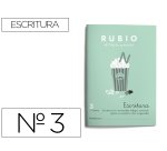 Cuaderno rubio caligrafía nº 3