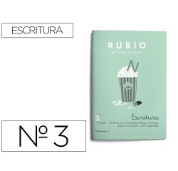 Cuaderno rubio caligrafía nº 3