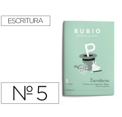 Cuaderno rubio caligrafia nº 5