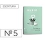 Cuaderno rubio caligrafia nº 5