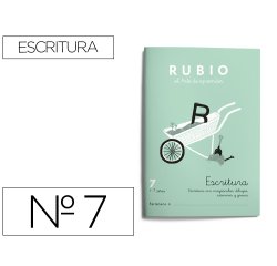 Cuaderno rubio caligrafía nº 7