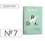Cuaderno rubio caligrafía nº 7