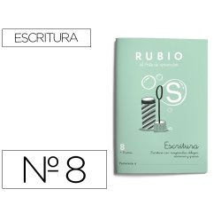 Cuaderno rubio caligrafía nº 8