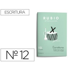 Cuaderno rubio caligrafia nº 12