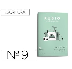 Cuaderno rubio caligrafía nº 9