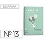 Cuaderno rubio caligrafía nº 13