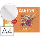 Papel dibujo basik din a4 sin recuadro 130 gramos minipack de 10 hojas