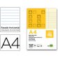 Bloc notas liderpapel encolado a4 rayado horizontal 50 hojas 80 gr color amarillo