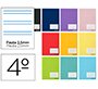 Libreta liderpapel smart a5 32 hojas 60gr cuadro pautado 2,5mm con margen