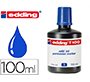 Tinta rotulador edding t-100 azul bote 100 ml