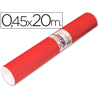 Rollo adhesivo Aironfix unicolor rojo mate