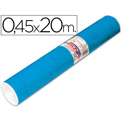 Rollo adhesivo Aironfix unicolor azul mate