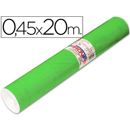 Rollo adhesivo Aironfix unicolor verde