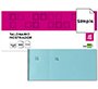 Talonario liderpapel mostrador 60x145 mm tl03 celeste con matriz