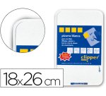 Pizarra blanca clipper pequeña 18x26 cm con rotulador