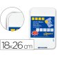 Pizarra blanca clipper pequeña 18x26 cm con rotulador