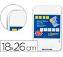 Pizarra blanca clipper pequeña 18x26 cm con rotulador