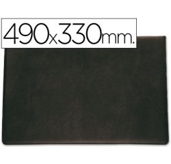Vade sobremesa saro lujo 710 negro 490x330 cm