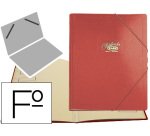 Carpeta clasificador carton compacto saro folio roja 12 departamentos