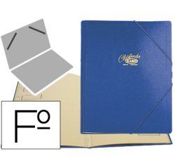 Carpeta clasificador carton compacto saro folio azul 12 departamentos