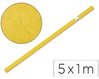 Papel kraft liderpapel amarillo rollo 5x1 m