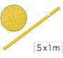 Papel kraft liderpapel amarillo rollo 5x1 mt