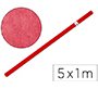 Papel kraft liderpapel rojo rollo de 5x1 m