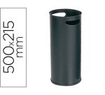 Paraguero metalico 306 negro 50x21,5 cm