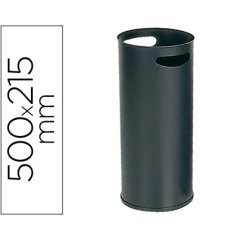 Paraguero metalico 306 negro 50x21,5 cm