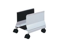 Soporte para cpu metal q-connect regulable con ruedas