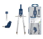 Compas liderpapel micrometrico con bigotera rapida y adaptador