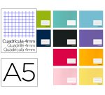 Libreta liderpapel smart a5 apaisado 32h 60gr cuadro 4mm con margen