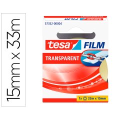 Cinta adhesiva tesa practic 33 mt x 15 mm