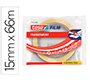 Cinta adhesiva tesa practic 66 m x 15 mm