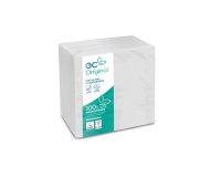 Servilleta algodon 30x30 cm 2 capas paquete de 100 unidades