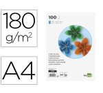 Catulinas de colores A4 180 g Liderpapel - Paquete de 100 hojas