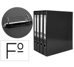 Módulo Liderpapel 4 archivadores folio 2 anillas mixtas 25mm