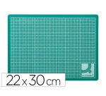 Plancha para corte q-connect din a4 3 mm grosor color verde