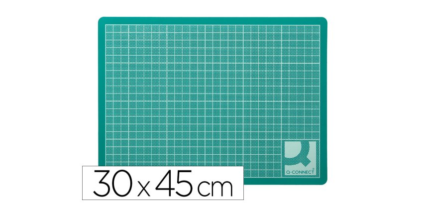 Plancha para corte q-connect din a3 3 mm grosor color verde