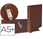 Carpeta de 2 o 4 anillas mixtas liderpapel cartón cuero forrado compresor plastico