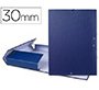 Carpeta proyectos liderpapel folio lomo 30mm carton forradoazul