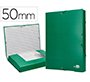 Carpeta proyectos liderpapel folio lomo 50mm carton forradoverde