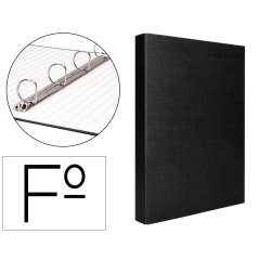 Carpeta de 2 o 4 anillas mixtas 25 o 40 mm liderpapel folio carton forrado paper coat compresor plástico