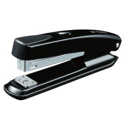 Grapadora q-connect kf01057 plastico abs negra capacidad 20 hojas