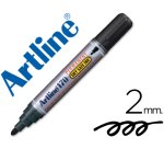 Rotulador artline marcador permanente 170 negro punta redonda 2 mm antisecado