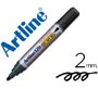 Rotulador artline marcador permanente 170 negro punta redonda 2 mm antisecado