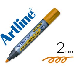 Rotulador artline pizarra ek-517 naranja punta redonda 2 mm tinta de bajo olor