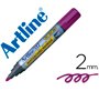 Rotulador artline pizarra ek-517 violeta punta redonda 2 mm tinta de bajo olor