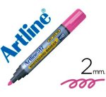Rotulador artline pizarra ek-517 rosa punta redonda 2 mm tinta de bajo olor