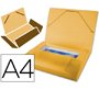Carpeta liderpapel portadocumentos 36851 polipropileno din a4 naranja serie frosty lomo 25 mm